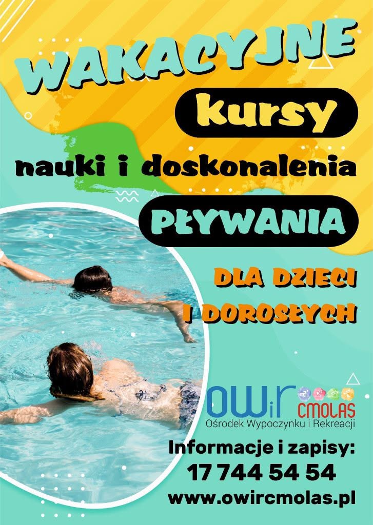 Wakacyjny kurs pływania