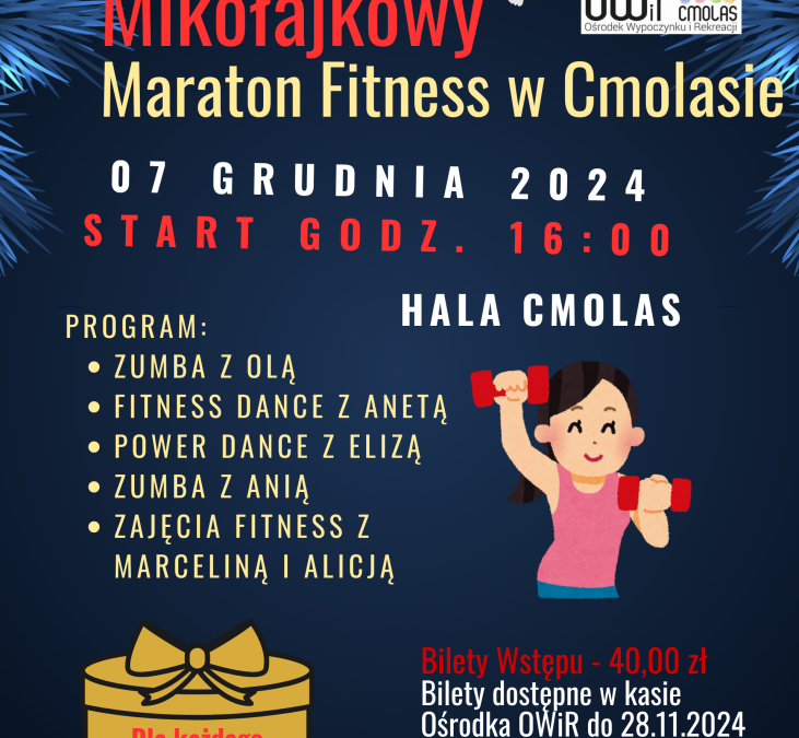 MIKOŁAJKOWY MARATON FITNESS