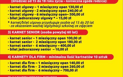 cennik siłowni oraz promocje