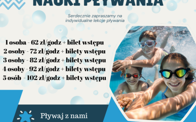 indywidualna nauka pływania